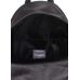 Рюкзак жіночий POOLPARTY backpack-pu-black-beige чорний