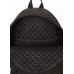 Рюкзак стьобаний POOLPARTY backpack-theone-black чорний