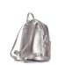 Рюкзак жіночий шкіряний POOLPARTY Xs xs-bckpck-leather-silver срібний