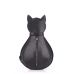 Рюкзак жіночий POOLPARTY Cat leather-cat-backpack чорний