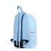 Рюкзак молодіжний POOLPARTY backpack-kangaroo-blue блакитний