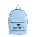 Рюкзак молодіжний POOLPARTY backpack-kangaroo-blue блакитний