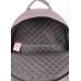 Рюкзак стьобаний POOLPARTY backpack-theone-grey сірий