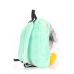 Дитячий рюкзак POOLPARTY з зайцем kiddy-backpack-rabbit-green зелений