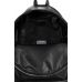 Шкіряний рюкзак POOLPARTY backpack-leather-black чорний
