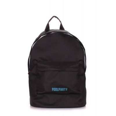 Рюкзак молодіжний POOLPARTY eco-backpack-black чорний