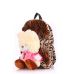 Дитячий рюкзак POOLPARTY з ведмедем kiddy-backpack-tiger коричневий