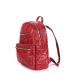 Рюкзак жіночий шкіряний POOLPARTY Mini mini-bckpck-leather-croco-red червоний