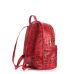 Рюкзак жіночий шкіряний POOLPARTY Mini mini-bckpck-leather-croco-red червоний
