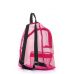Рюкзак молодіжний POOLPARTY backpack-mesh-pink малиновий