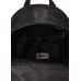 Шкіряний рюкзак POOLPARTY Rockstar backpack-rockstar-black чорний