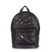 Шкіряний рюкзак POOLPARTY Rockstar backpack-rockstar-black чорний