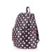 Рюкзак стьобаний POOLPARTY backpack-theone-black-dots чорний