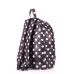 Рюкзак стьобаний POOLPARTY backpack-theone-black-dots чорний