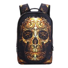 Рюкзак молодіжний RUNNINGTIGER Golden Skull Чорний