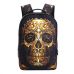 Рюкзак молодіжний RUNNINGTIGER Golden Skull Чорний