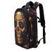 Рюкзак молодіжний RUNNINGTIGER Golden Skull Чорний
