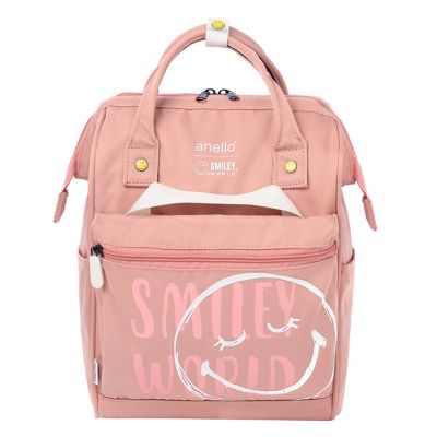 Рюкзак-сумка Anello Smiley OS-SO80 рожевий