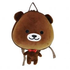 Дитячий рюкзак SUPERCUTE у вигляді ведмедика коричневий
