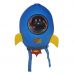 Дитячий рюкзак SUPERCUTE у вигляді ракети блакитний
