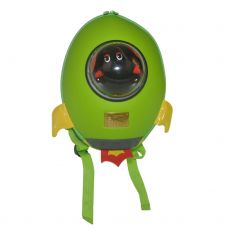 Дитячий рюкзак SUPERCUTE у вигляді ракети салатовий