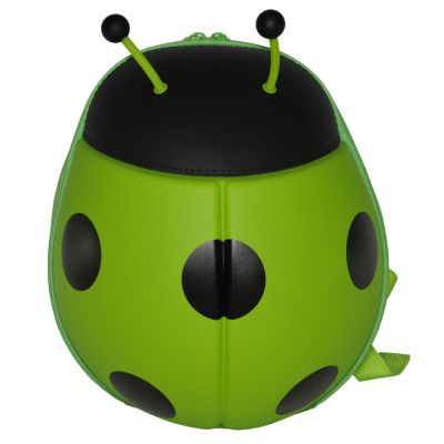 Дитячий рюкзак SUPERCUTE у вигляді божої корівки салатовий