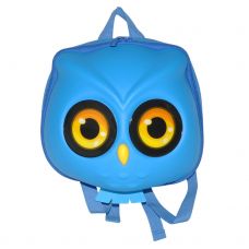 Дитячий рюкзак SUPERCUTE у вигляді сови блакитний