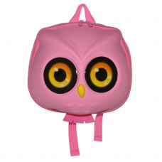 Дитячий рюкзак SUPERCUTE у вигляді сови рожевий