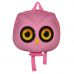 Дитячий рюкзак SUPERCUTE у вигляді сови рожевий
