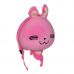Дитячий рюкзак SUPERCUTE у вигляді зайчика рожевий