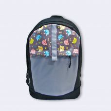Чорний рюкзак з котами TWINSSTORE Р37