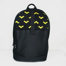 Чорний рюкзак з Бетменом TWINSSTORE Р1