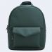 Зелений шкіряний рюкзак TWINSSTORE Р33