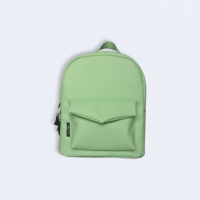М'ятний шкіряний рюкзак TWINSSTORE Р40