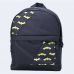 Чорний рюкзак з бетменом mini TWINSSTORE Р55