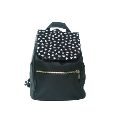 Чорний рюкзак з лапками small TWINSSTORE Р28