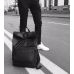 Чорний рюкзак Rolltop TWINSSTORE Р45