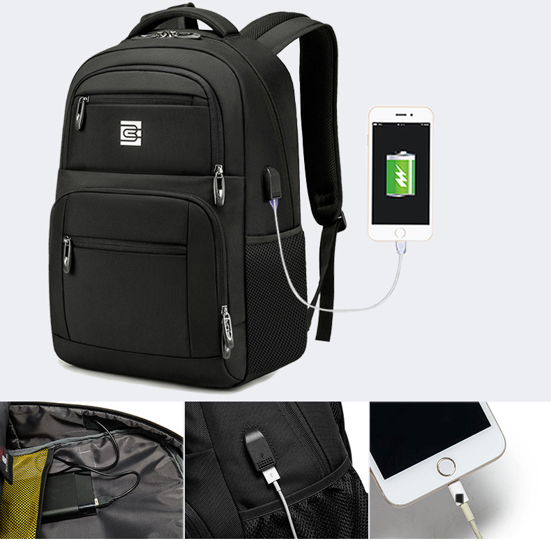 USB-порт в рюкзаку Bruno Cavalli BC-18399