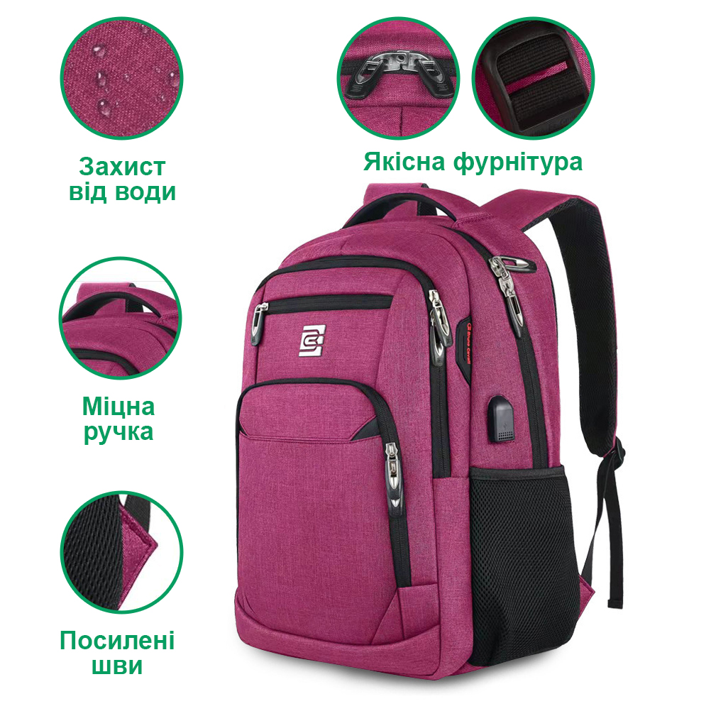 Матеріал рюкзака Bruno Cavalli BC-8689