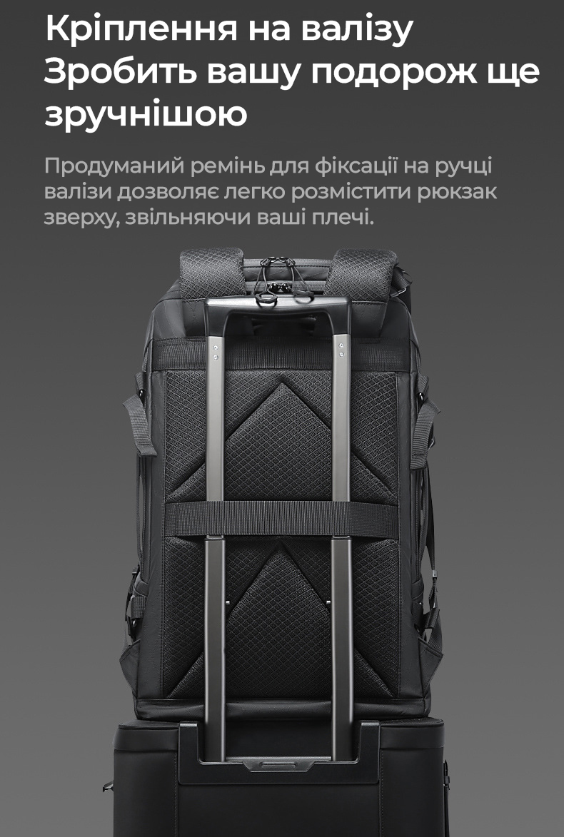 Кріплення на валізу рюкзака BANGE FW226