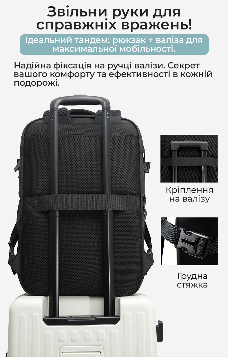 Кріплення для валізи